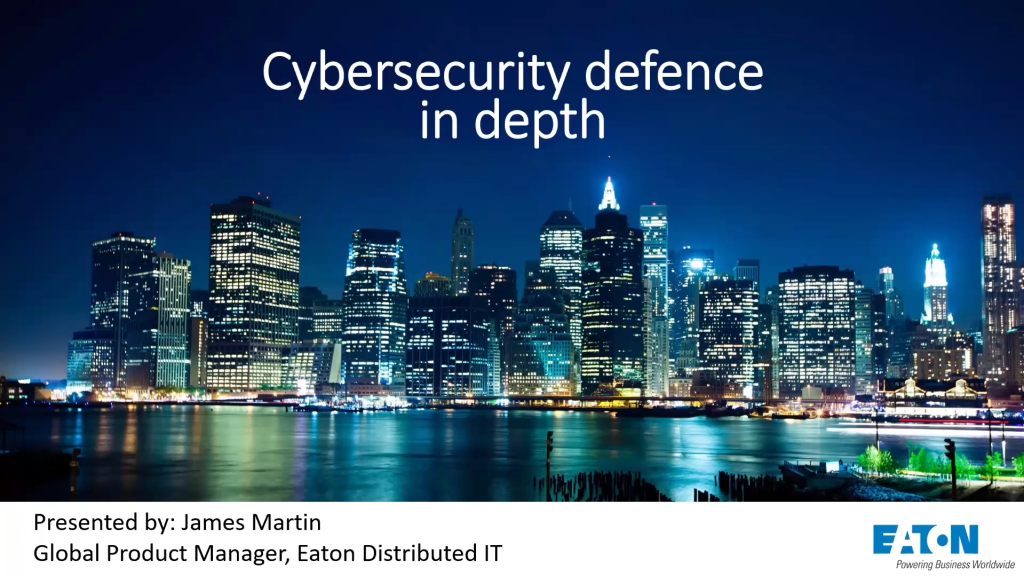 Cybersecurity Considerations for IT Power Infrastructure